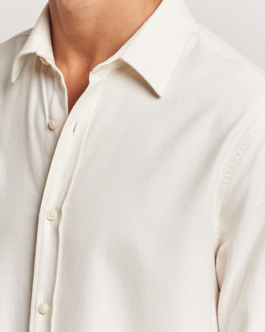 Homme | Chemises | Tiger of Sweden | Benjamins Brushed Twill Shirt Seashell