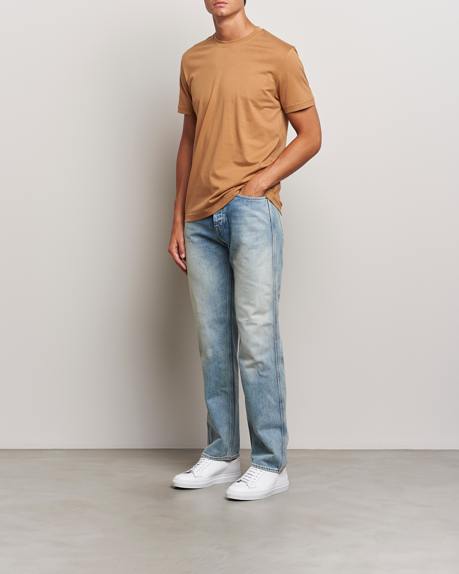 Homme | T-shirts | Tiger of Sweden | Dillan Crew Neck T-Shirt Warm Forest