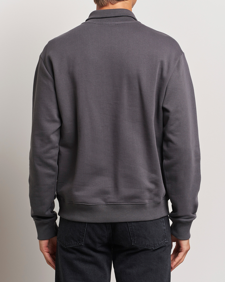 Homme | Pulls Et Tricots | Tiger of Sweden | Marlon Half Zip Sweatshirt Charcoal