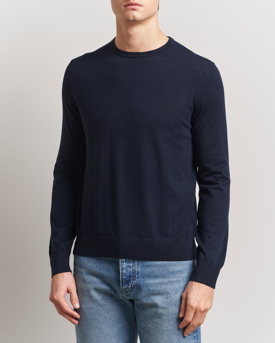 Homme | Pulls Et Tricots | Tiger of Sweden | Connor Crew Neck Pullover Light Ink