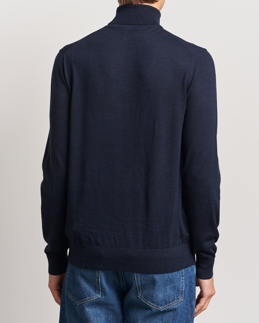 Homme | Pulls Et Tricots | Tiger of Sweden | Nevile Extra Fine Merino Polo Light Ink