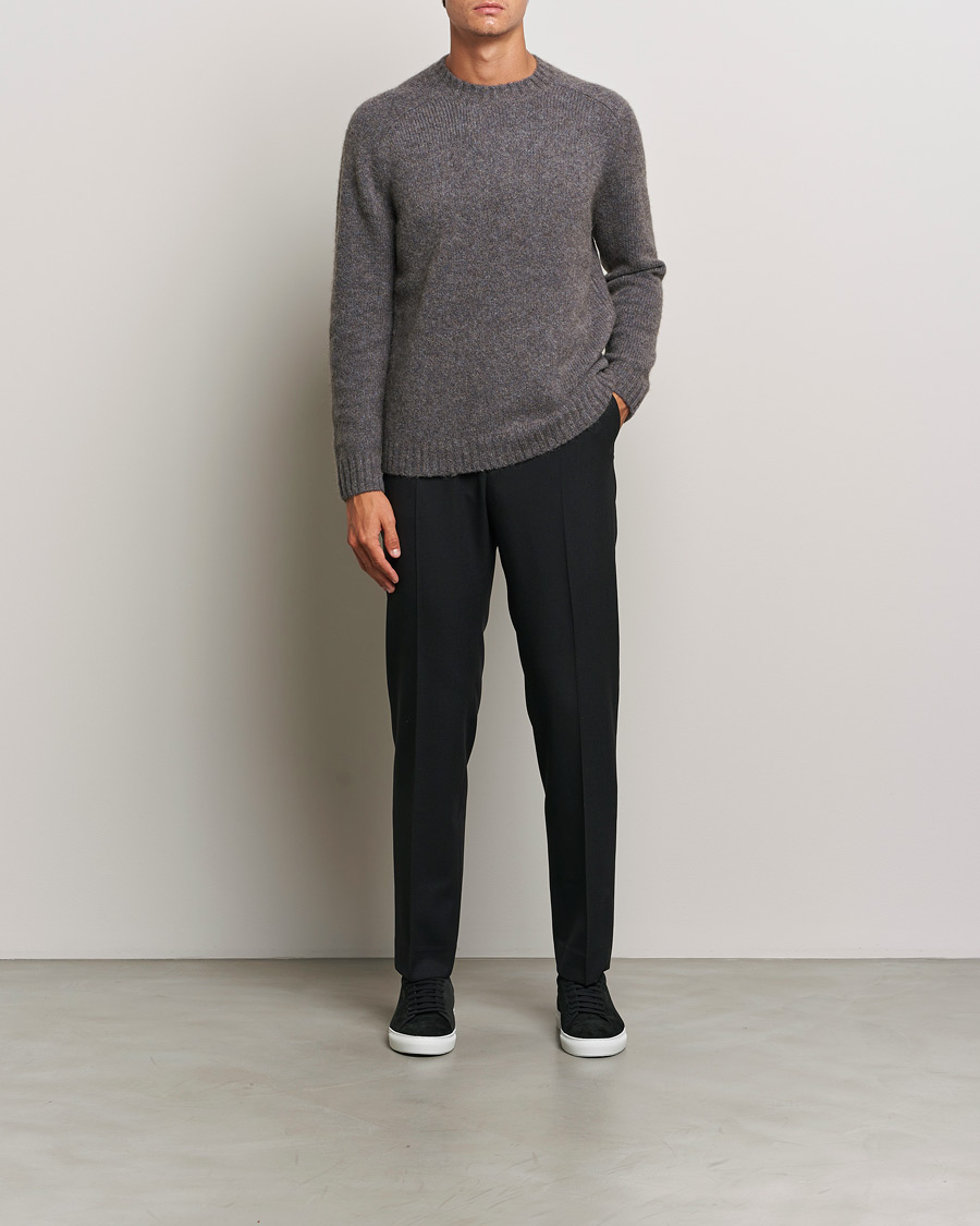 Homme | Pulls Et Tricots | Tiger of Sweden | Adryan Yak/Alpaca Knitted Sweater Movie Grey