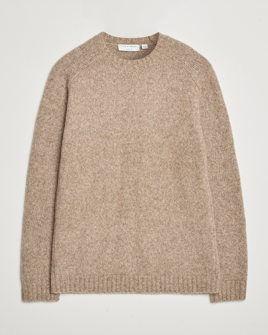 Homme | Pulls Et Tricots | Tiger of Sweden | Adryan Yak/Alpaca Knitted Sweater Dirt Tape
