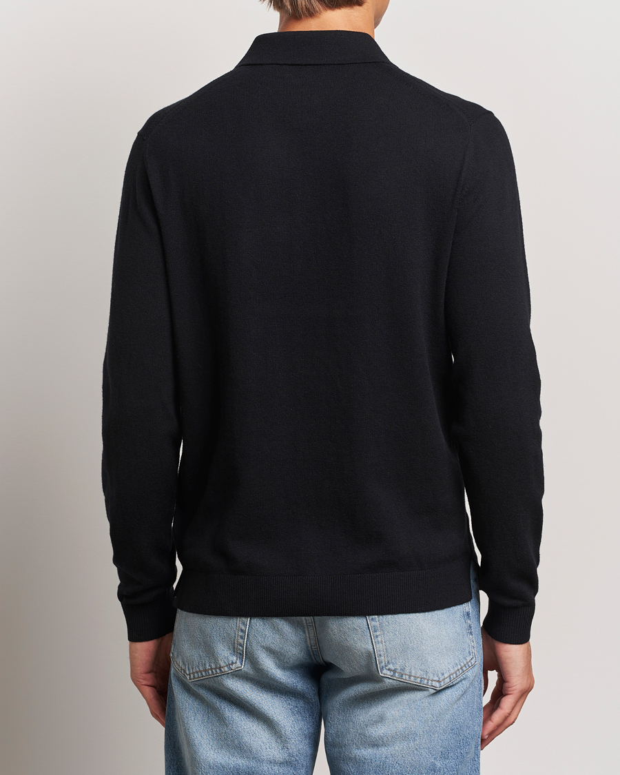 Homme | Pulls Et Tricots | Tiger of Sweden | Orbit Wool/Cotton Half Zip Black