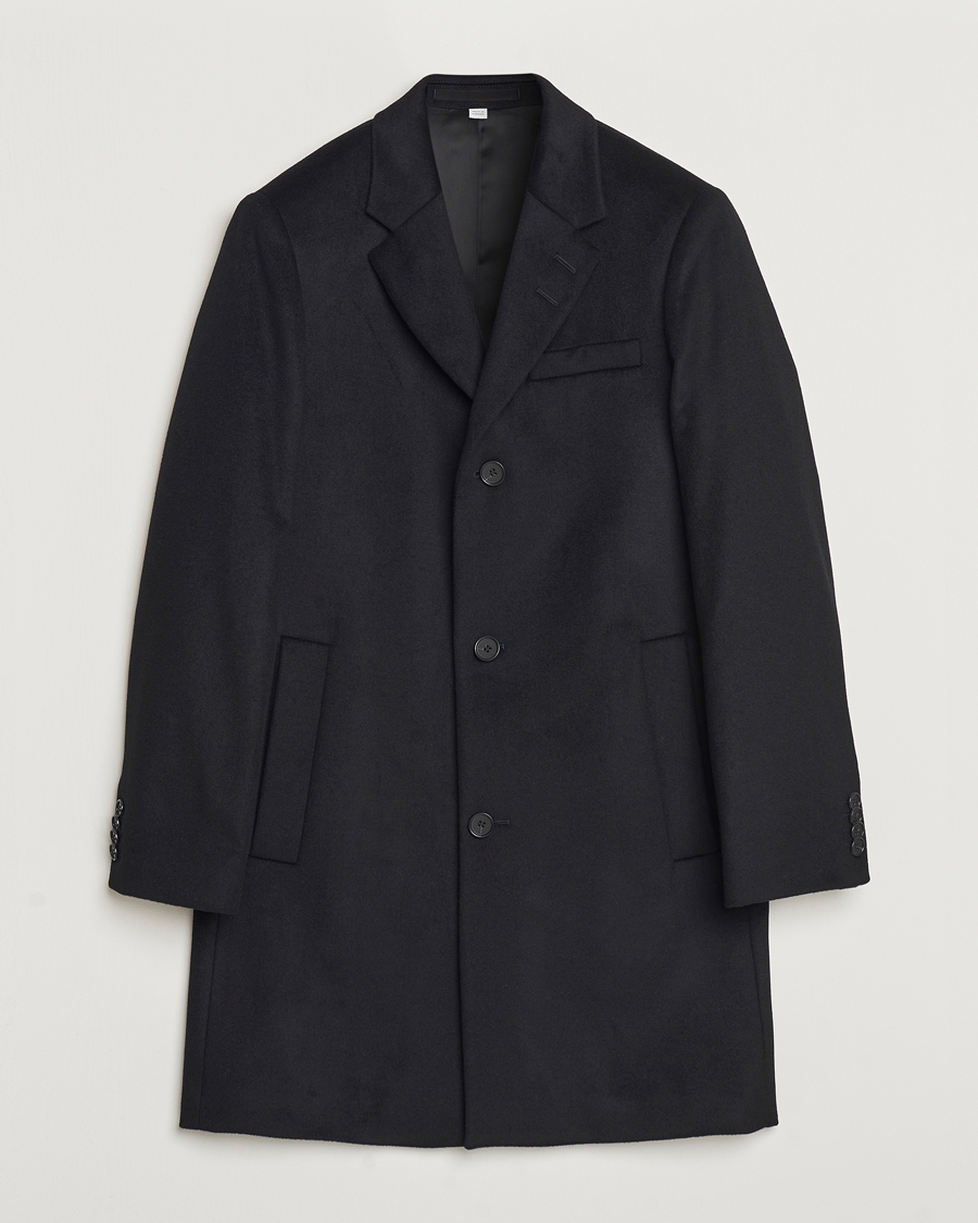 Homme | Manteaux Et Vestes | Tiger of Sweden | Finnan Wool/Cashmere Coat Black