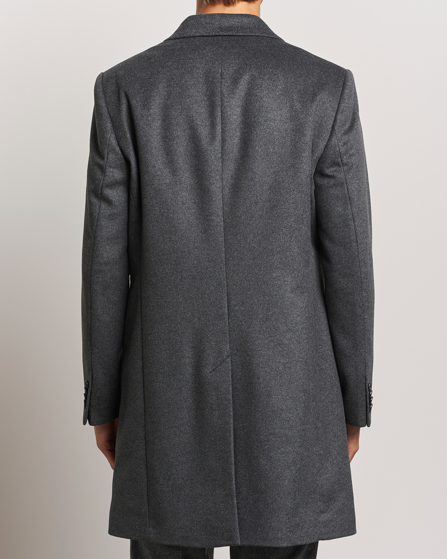 Homme | Manteaux Et Vestes | Tiger of Sweden | Finnan Wool/Cashmere Coat Grey Melange
