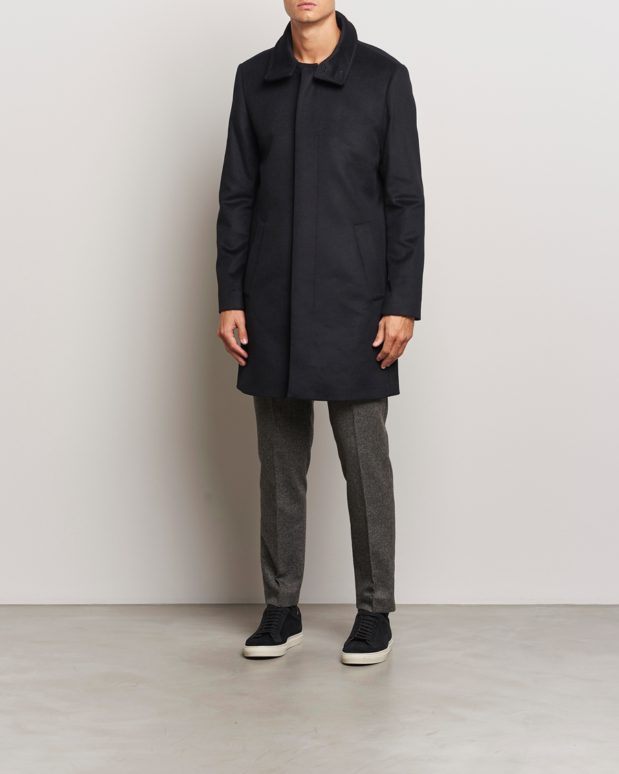 Homme | Manteaux Et Vestes | Tiger of Sweden | Aleric Stand Up Collar Coat Black
