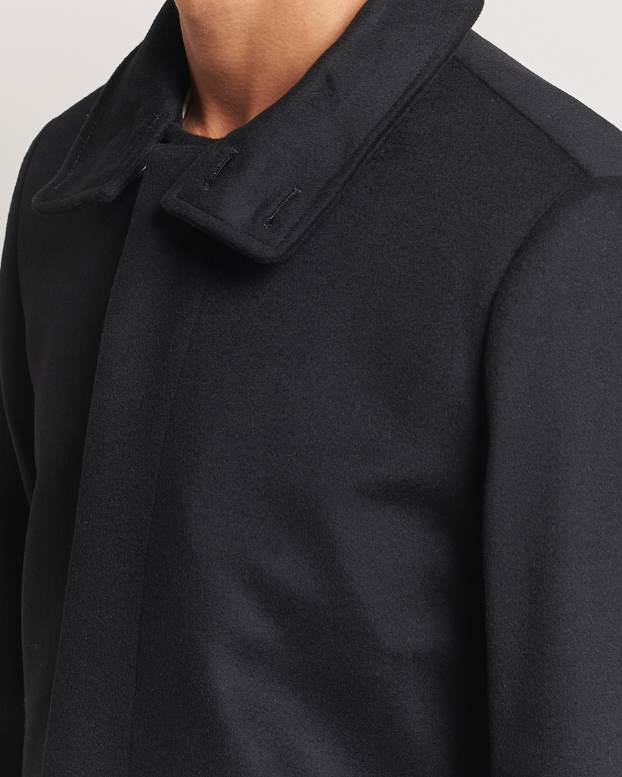 Homme | Manteaux Et Vestes | Tiger of Sweden | Aleric Stand Up Collar Coat Black