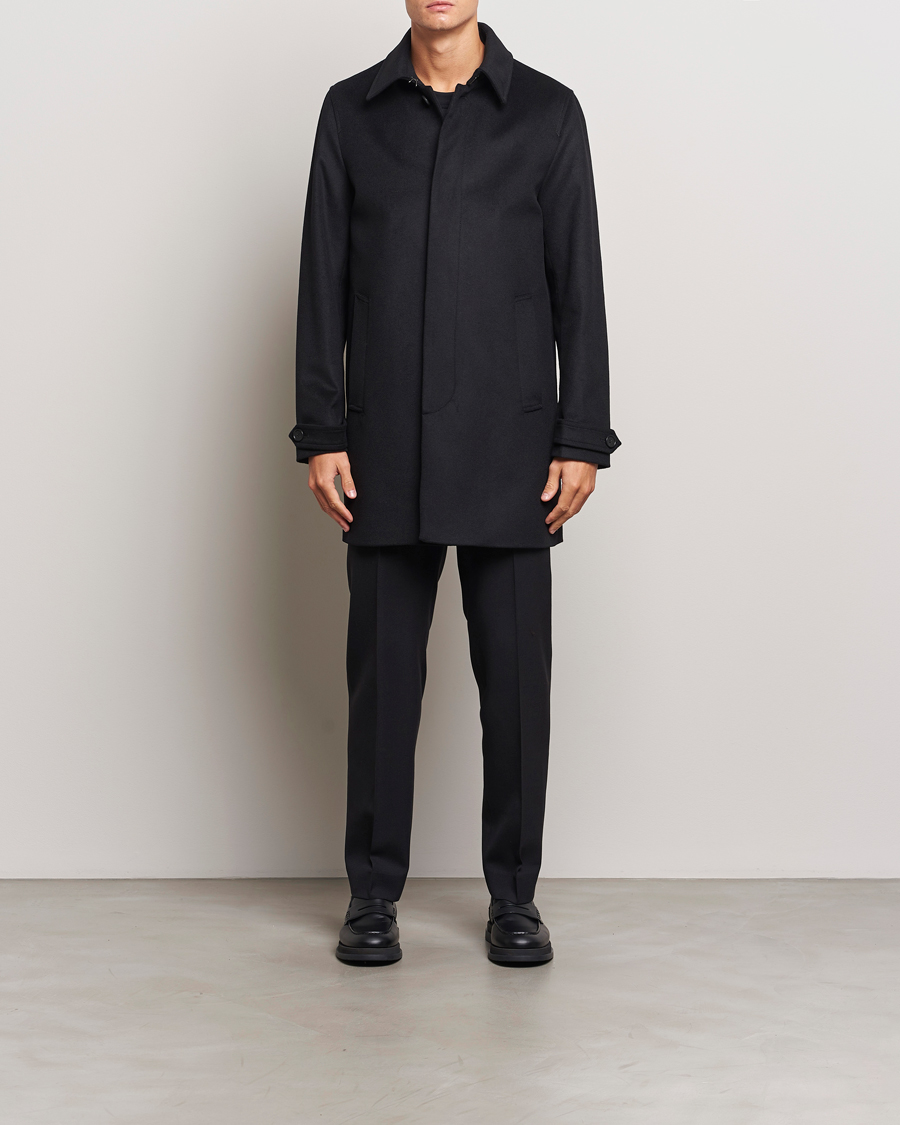 Homme | Manteaux Et Vestes | Tiger of Sweden | Cane Wool/Cashmere Coat Black