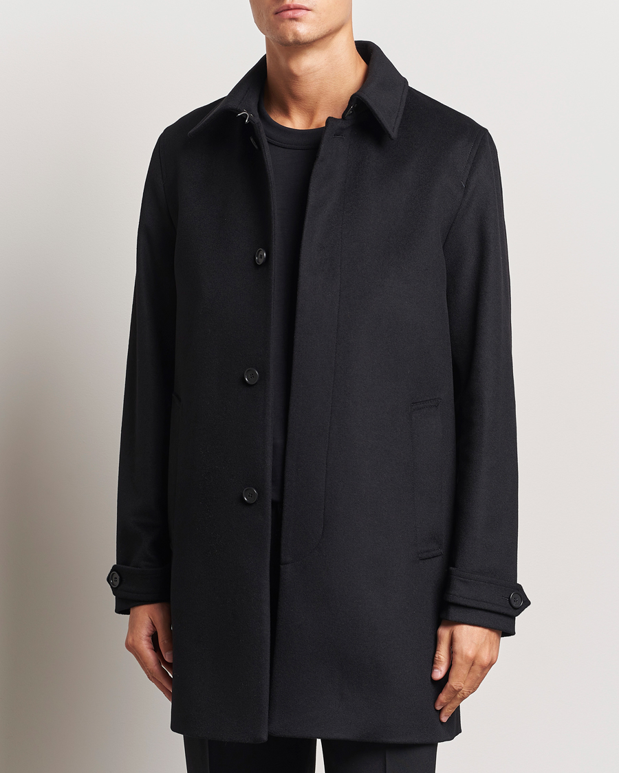 Homme | Manteaux Et Vestes | Tiger of Sweden | Cane Wool/Cashmere Coat Black
