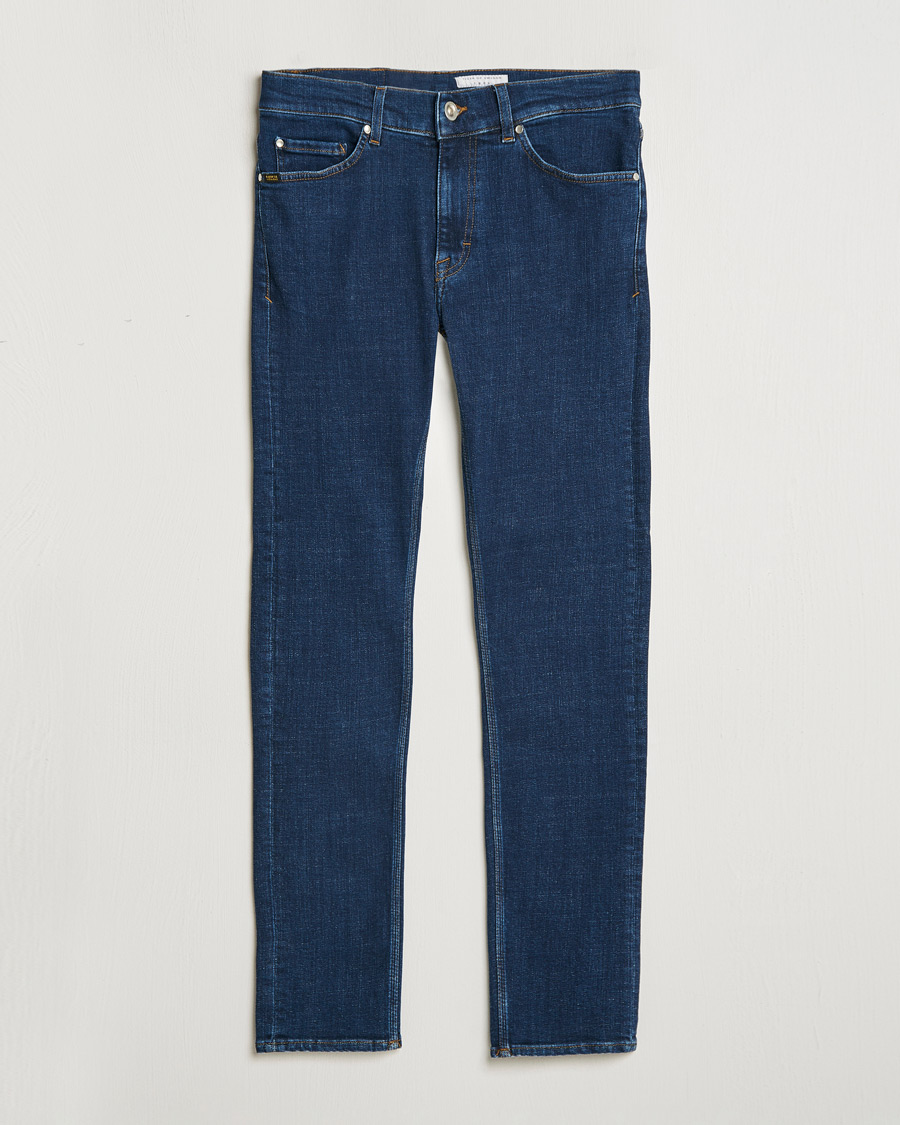 Homme | Jeans | Tiger of Sweden | Evolve Stretch Cotton Jeans Medium Blue