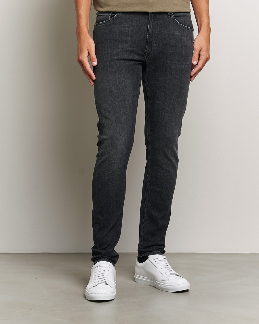 Homme | Jeans | Tiger of Sweden | Evolve Stretch Cotton Jeans Washed Black