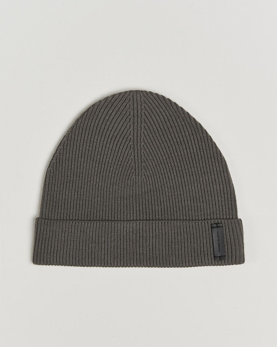 Homme | Tiger of Sweden Caldu Wool Beanie Pavement | Tiger of Sweden | Caldu Wool Beanie Pavement