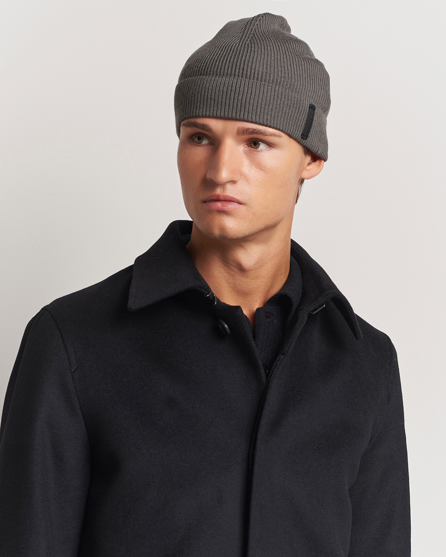 Homme | Tiger of Sweden Caldu Wool Beanie Pavement | Tiger of Sweden | Caldu Wool Beanie Pavement