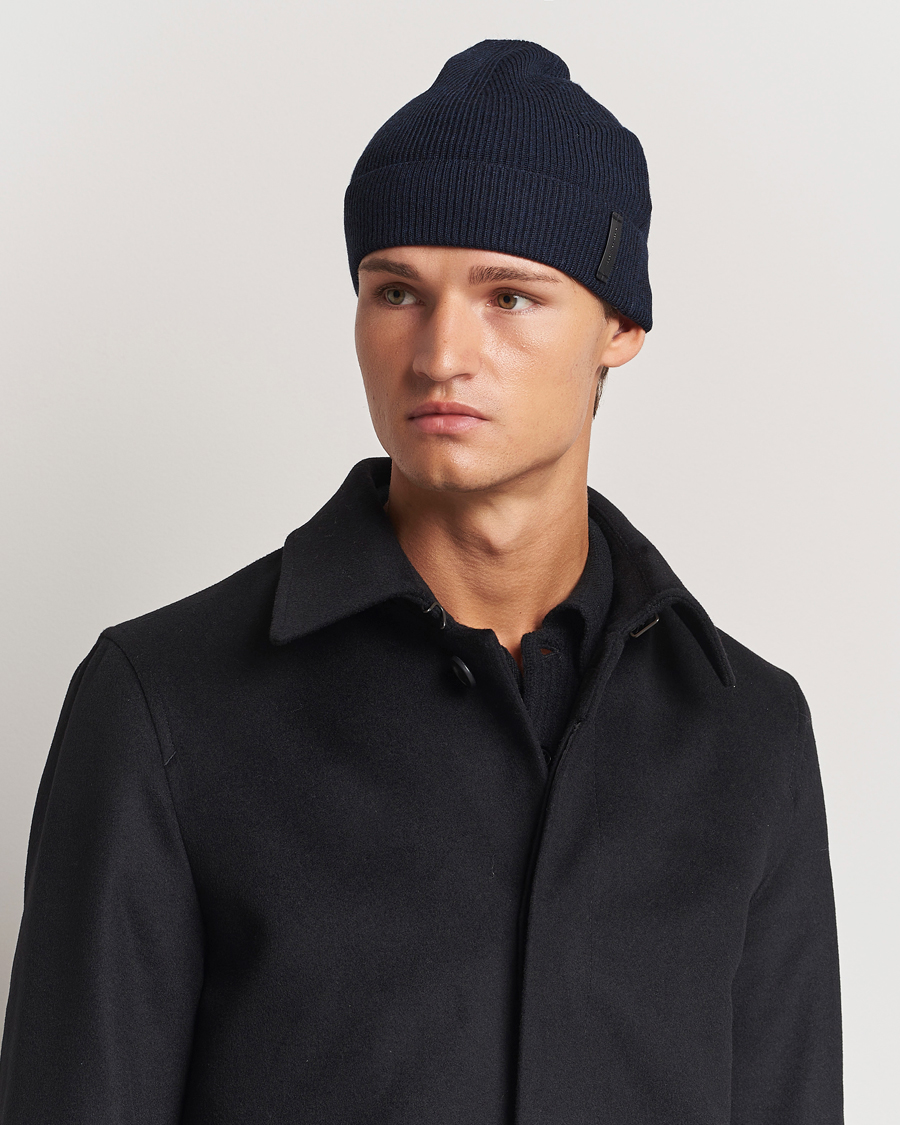 Homme | Tiger of Sweden Caldu Wool Beanie Light Ink | Tiger of Sweden | Caldu Wool Beanie Light Ink