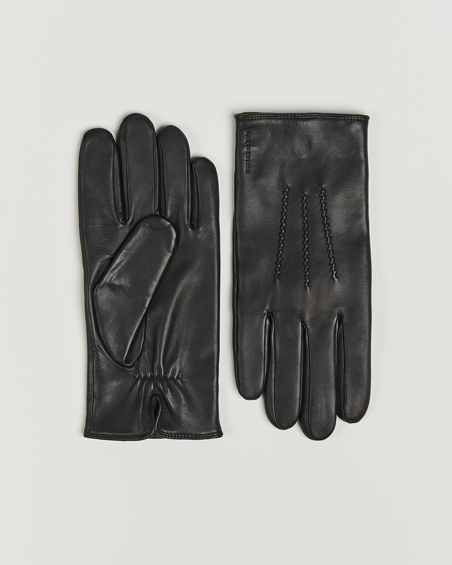 Homme | Tiger of Sweden Garvin Leather Gloves Black | Tiger of Sweden | Garvin Leather Gloves Black