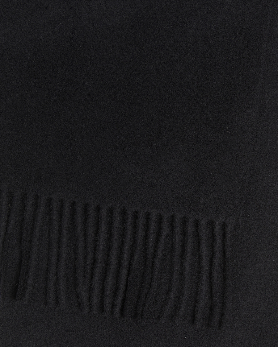 Homme | Tiger of Sweden Sylan Wool Scarf Black | Tiger of Sweden | Sylan Wool Scarf Black