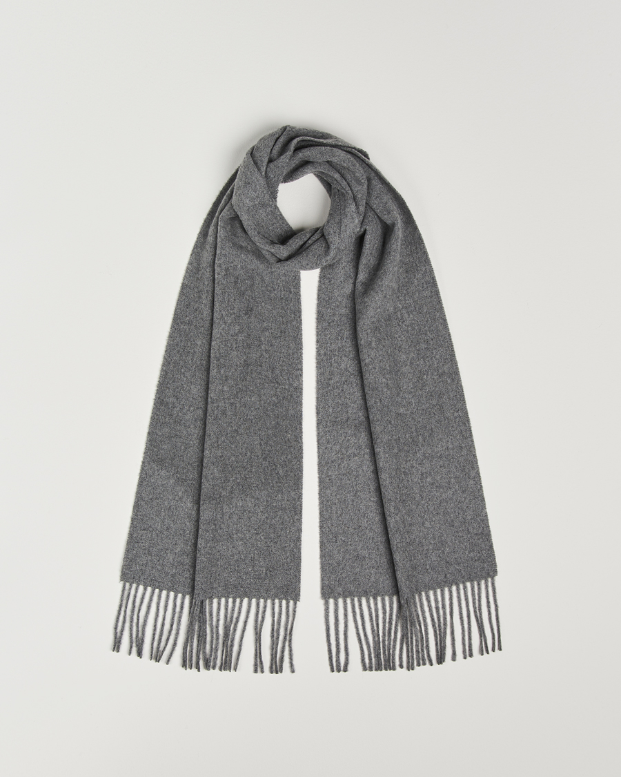 Homme | Tiger of Sweden Sylan Wool Scarf Charcoal | Tiger of Sweden | Sylan Wool Scarf Charcoal