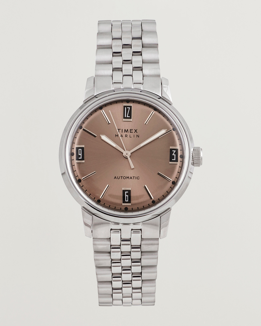 Homme | Timex Marlin Automatic Steel 40mm Silver | Timex | Marlin Automatic Steel 40mm Silver