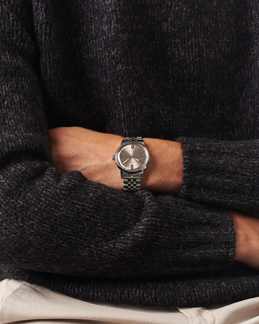 Homme | Timex Marlin Automatic Steel 40mm Silver | Timex | Marlin Automatic Steel 40mm Silver