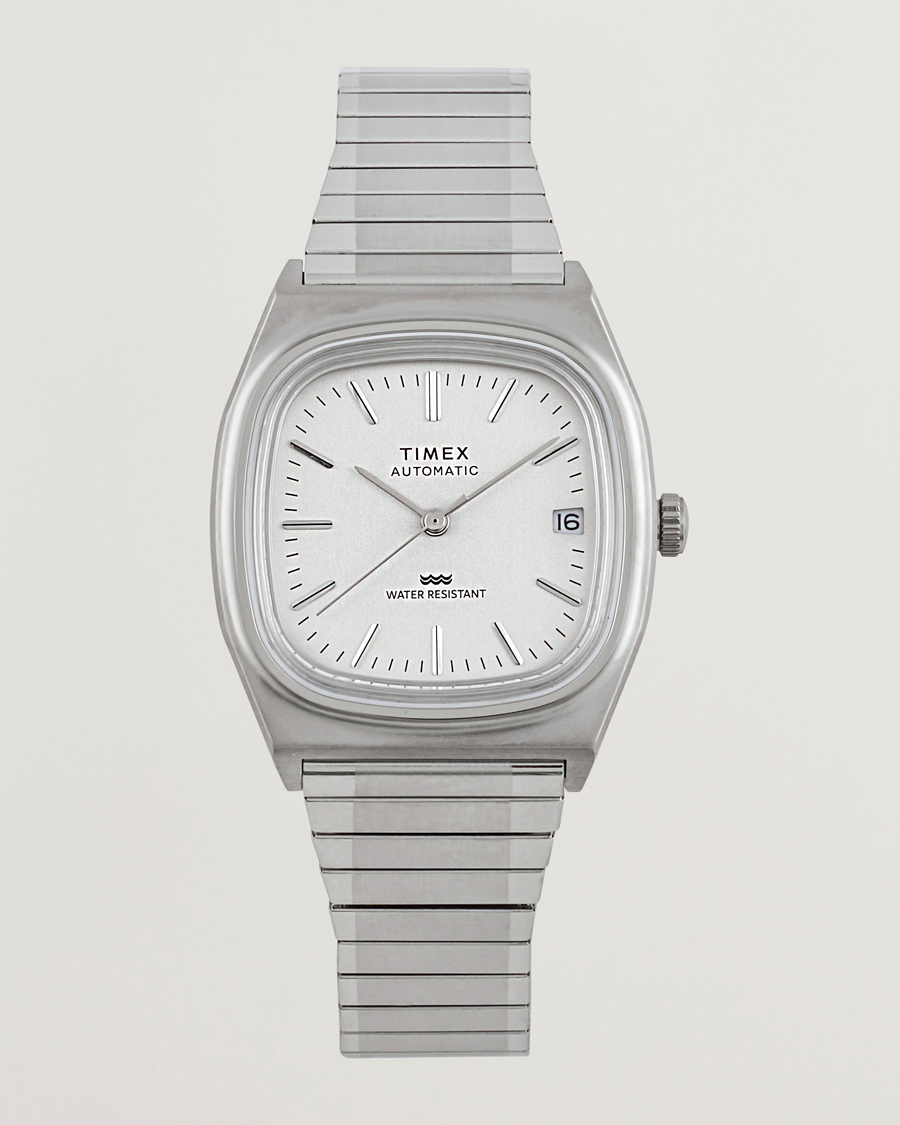 Homme | Timex 1983s Automatic Reissue 34mm White Dial | Timex | 1983s Automatic Reissue 34mm White Dial