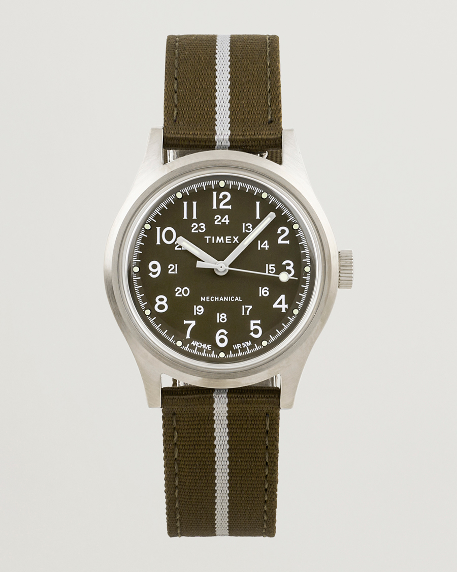 Homme | Timex MK1 Mechanical 36mm Green Dial | Timex | MK1 Mechanical 36mm Green Dial