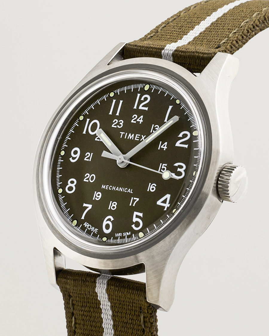 Homme | Timex MK1 Mechanical 36mm Green Dial | Timex | MK1 Mechanical 36mm Green Dial