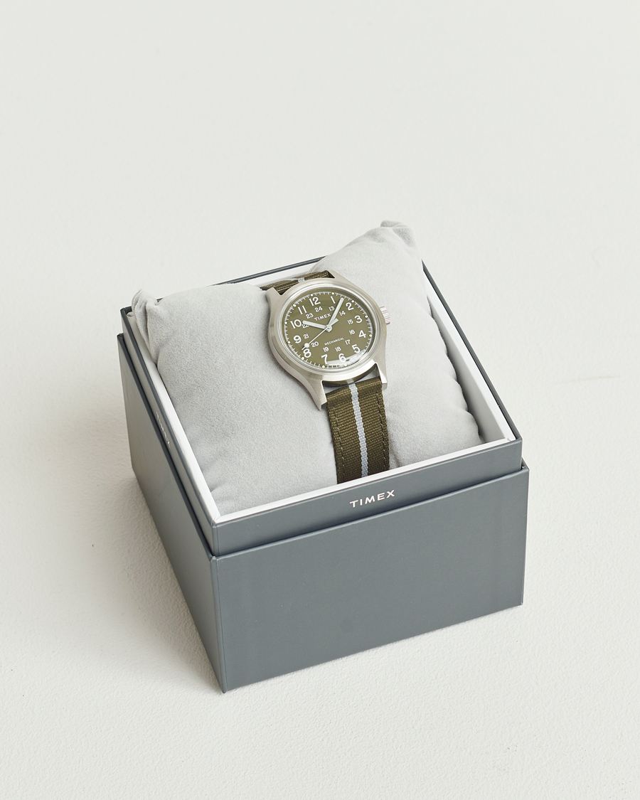 Homme | Timex MK1 Mechanical 36mm Green Dial | Timex | MK1 Mechanical 36mm Green Dial