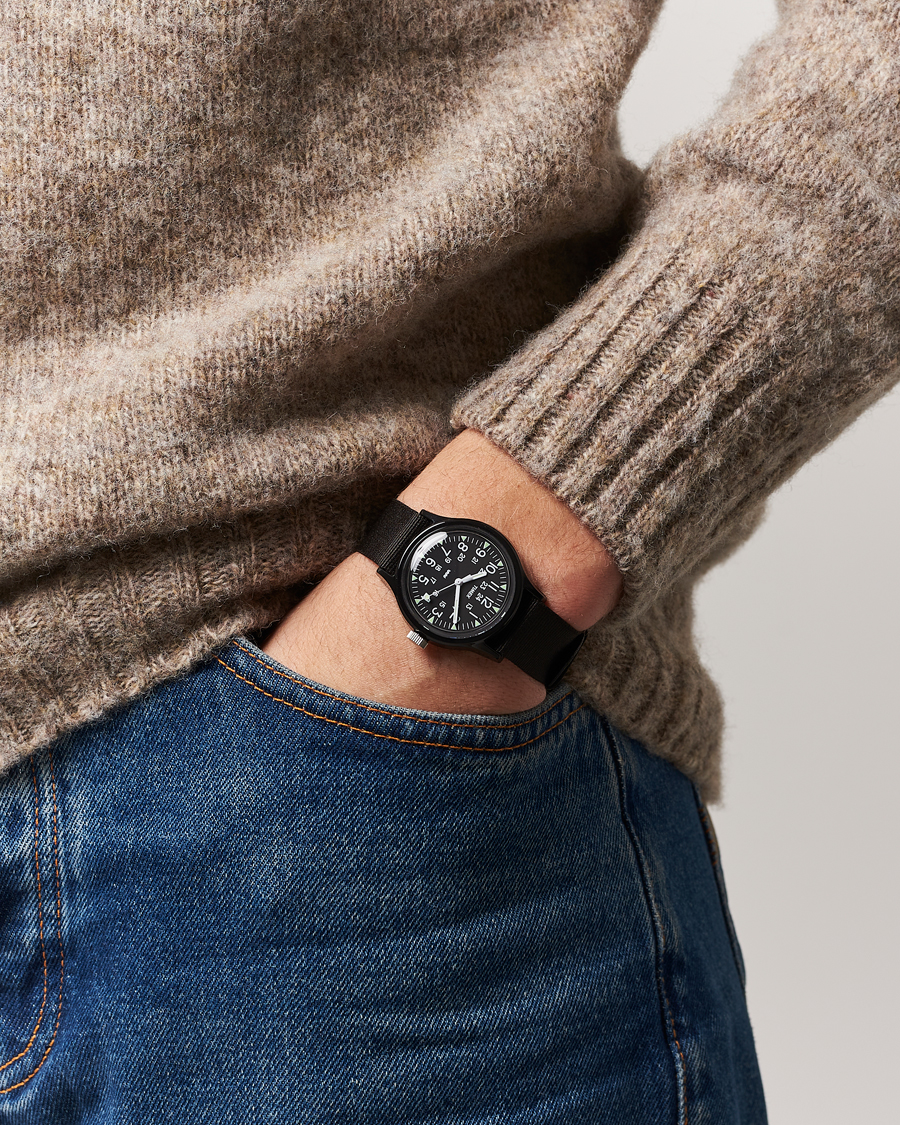 Homme | Timex MK1 Resin 36mm Black Dial | Timex | MK1 Resin 36mm Black Dial