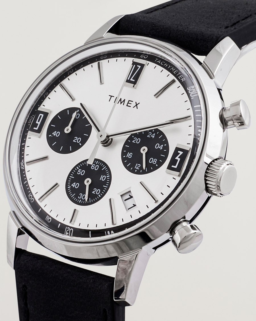 Homme | Timex Marlin Chrono Tachymeter 40mm Silver Dial | Timex | Marlin Chrono Tachymeter 40mm Silver Dial