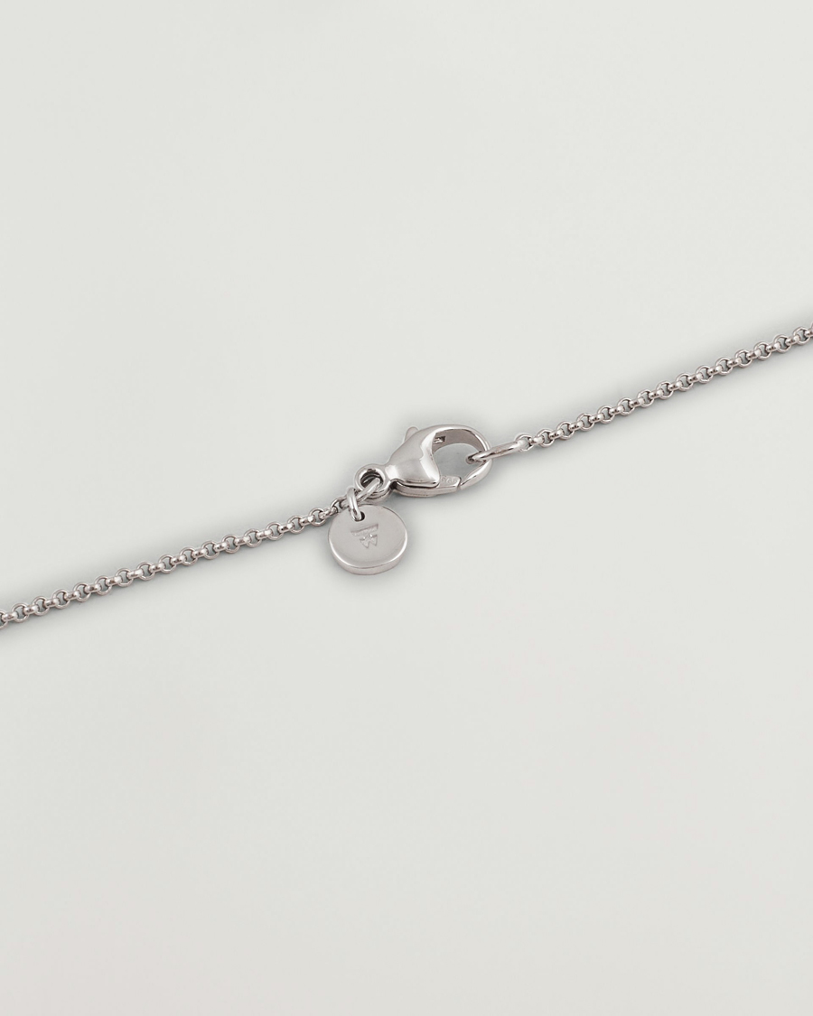 Homme | Bijoux | Tom Wood | Cushion Pendant Tiger Eye Silver