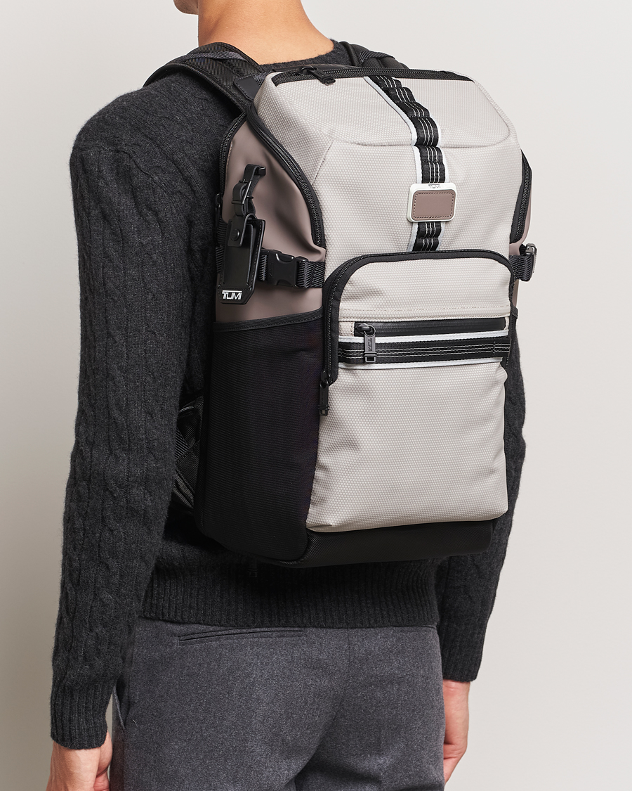 Homme | TUMI Alpha Bravo Reserve Backpack Chalk | TUMI | Alpha Bravo Reserve Backpack Chalk