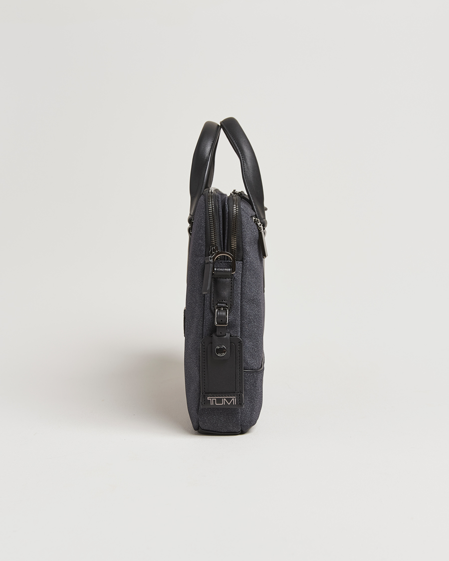 Homme | TUMI Harrison Sycamore Slim Briefcase Dark Charcoal | TUMI | Harrison Sycamore Slim Briefcase Dark Charcoal