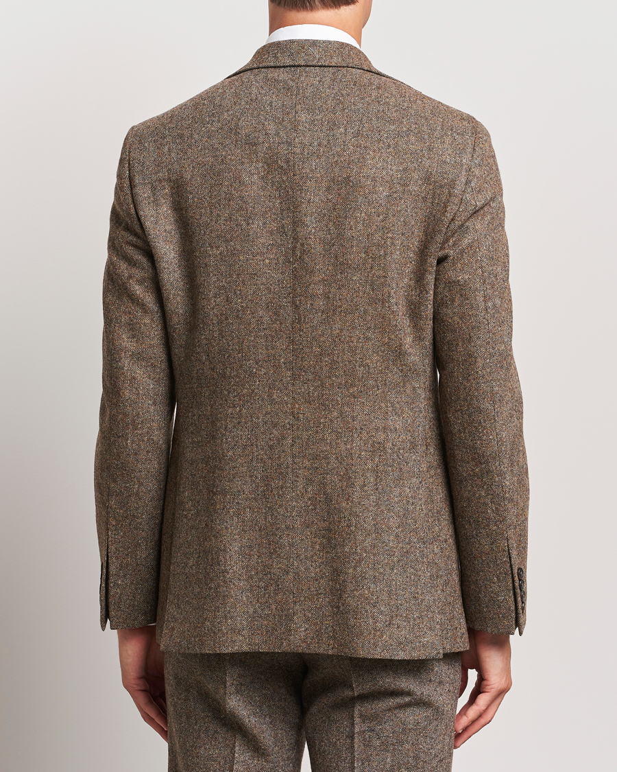 Homme | Blazers | Walker Slater | Edward Wool Donegal Blazer Brown