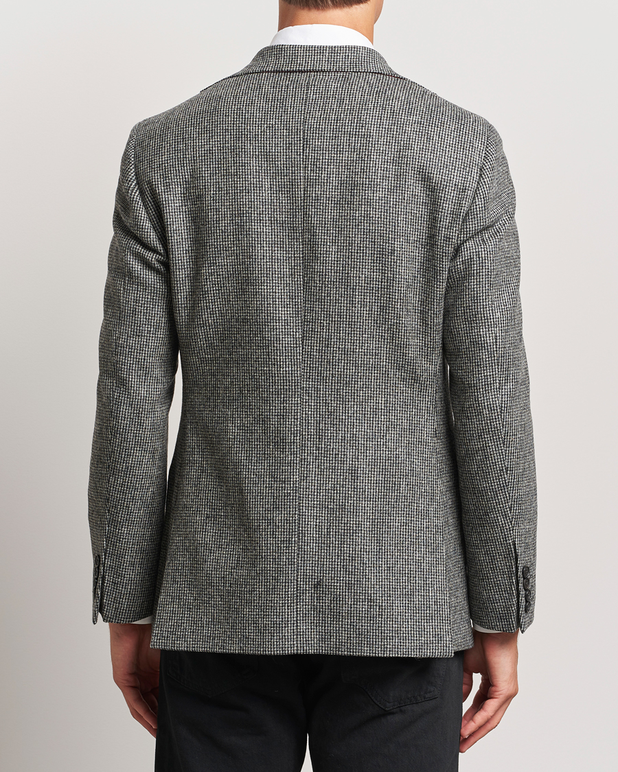 Homme | Blazers | Walker Slater | Edward Lambswool Pepita Blazer Grey/Black
