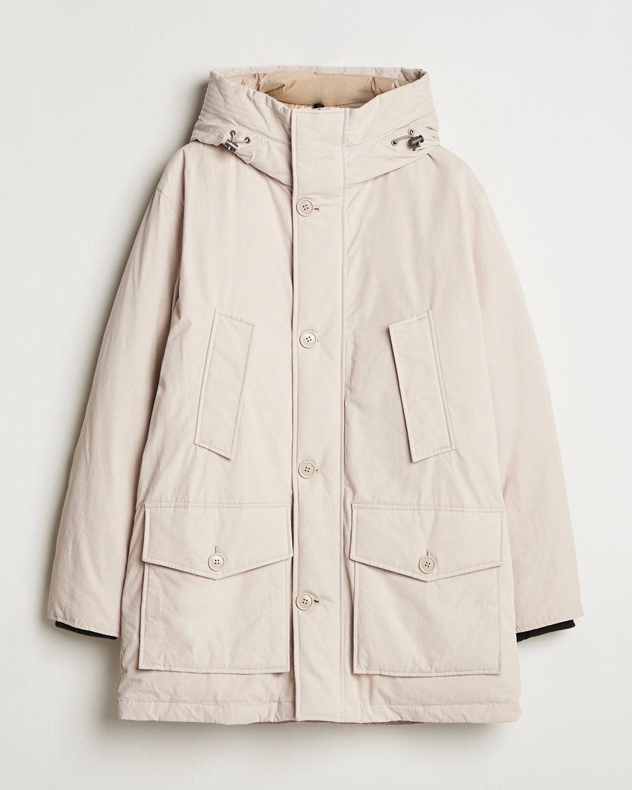 Homme | Manteaux Et Vestes | Woolrich | Peached Cotton Arctic Parka Oxford Tan