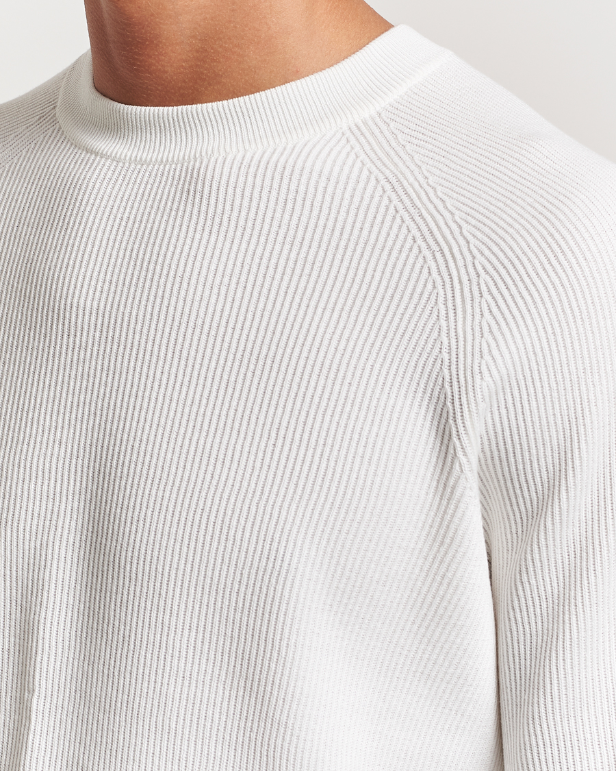 Homme | Pulls Et Tricots | Brunello Cucinelli | Cotton Rib Crew Neck Panama