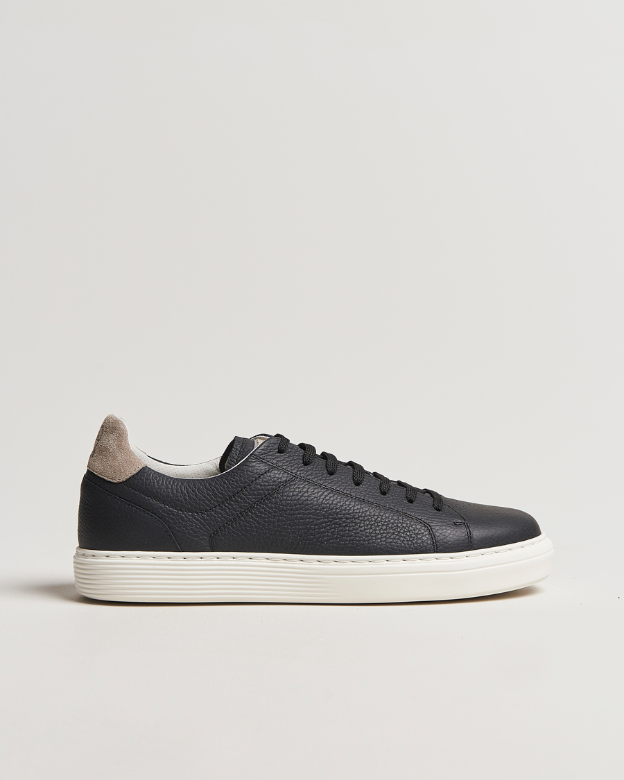 Homme | Brunello Cucinelli Classic Sneaker Black Calf | Brunello Cucinelli | Classic Sneaker Black Calf