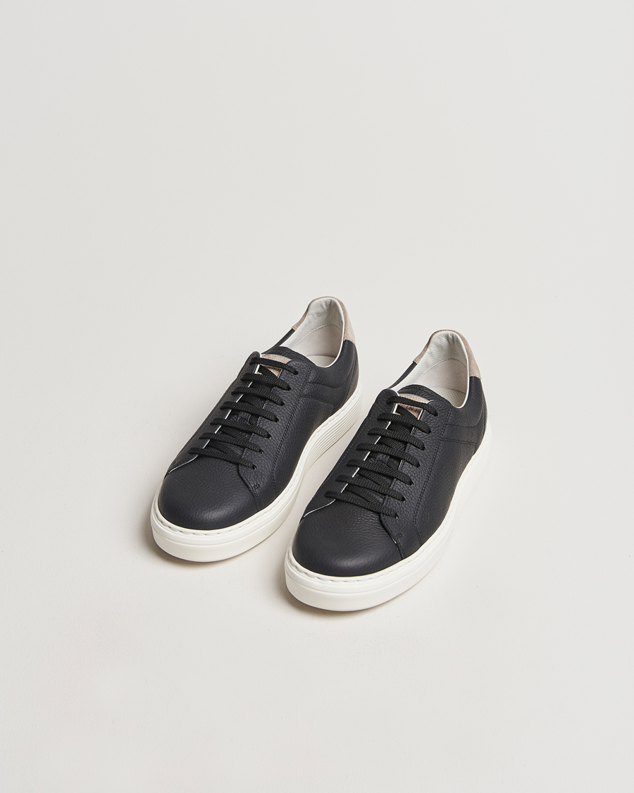 Homme | Brunello Cucinelli Classic Sneaker Black Calf | Brunello Cucinelli | Classic Sneaker Black Calf
