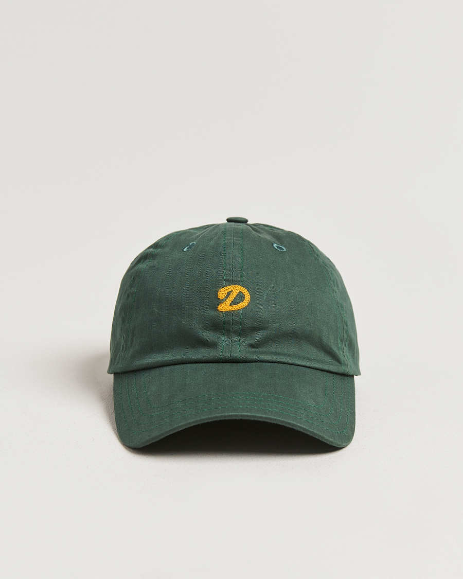 Homme | Drake's Waxed Herringbone Cap Bottle Green | Drake's | Waxed Herringbone Cap Bottle Green