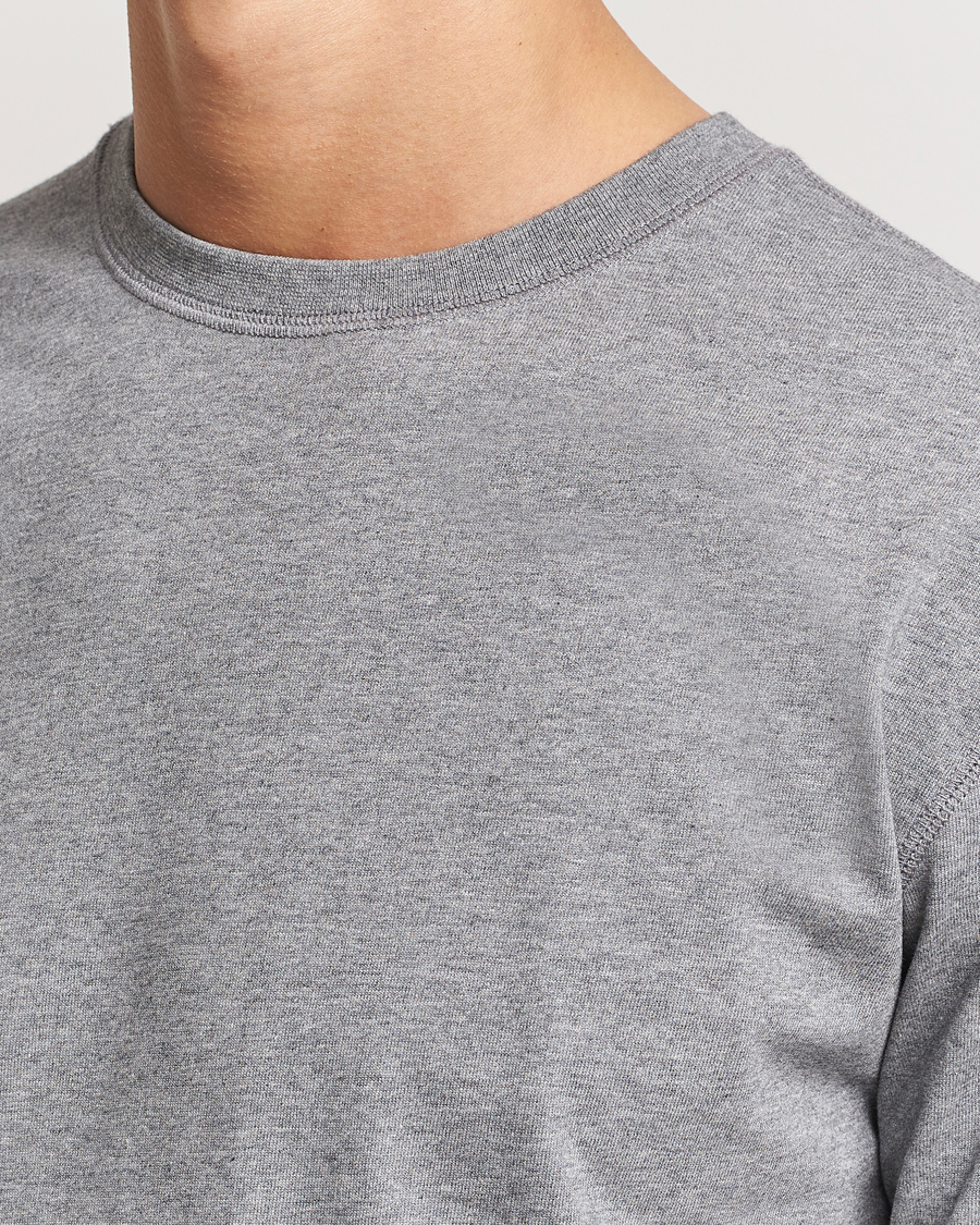 Homme | T-shirts | Drake's | Short Sleeve Hiking T-Shirt Grey