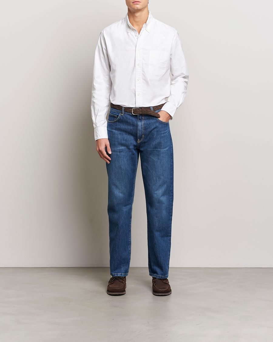 Homme | Chemises | Gitman Vintage | Button Down Oxford Shirt White