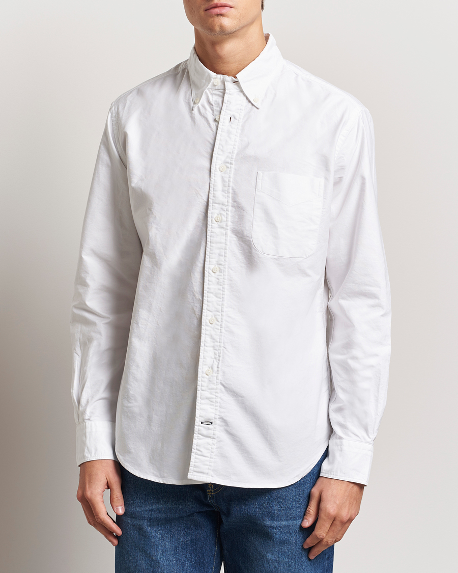 Homme | Chemises | Gitman Vintage | Button Down Oxford Shirt White