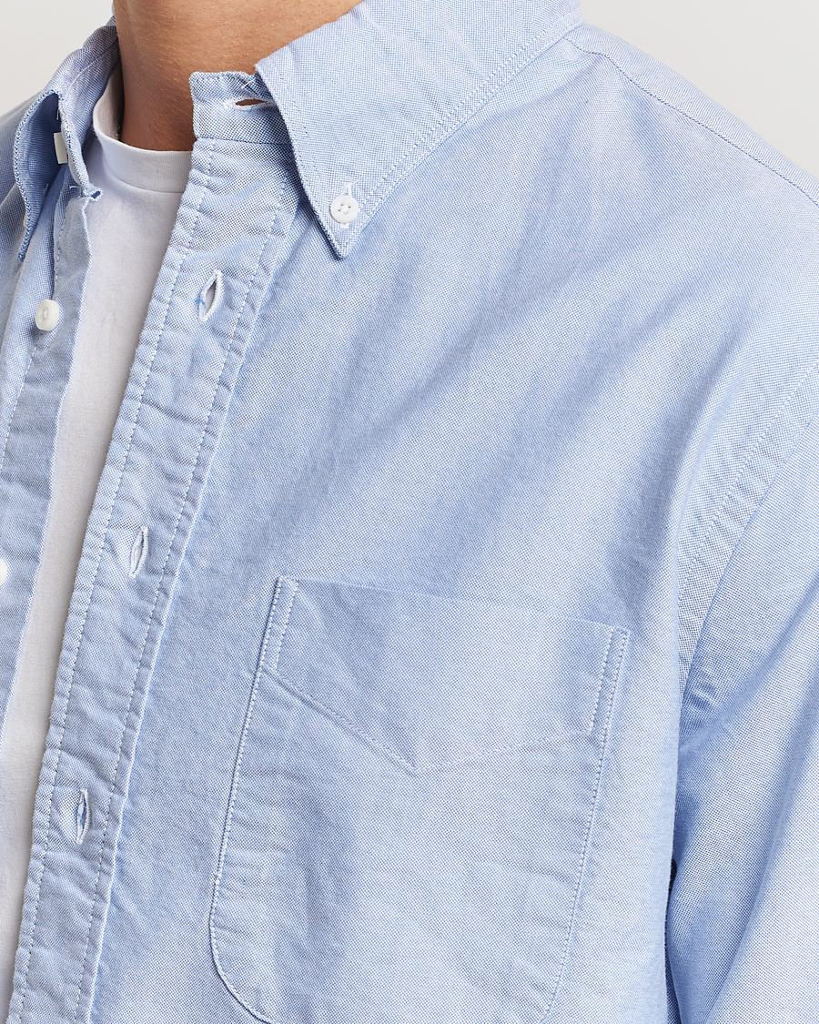 Homme | Chemises | Gitman Vintage | Button Down Oxford Shirt Light Blue