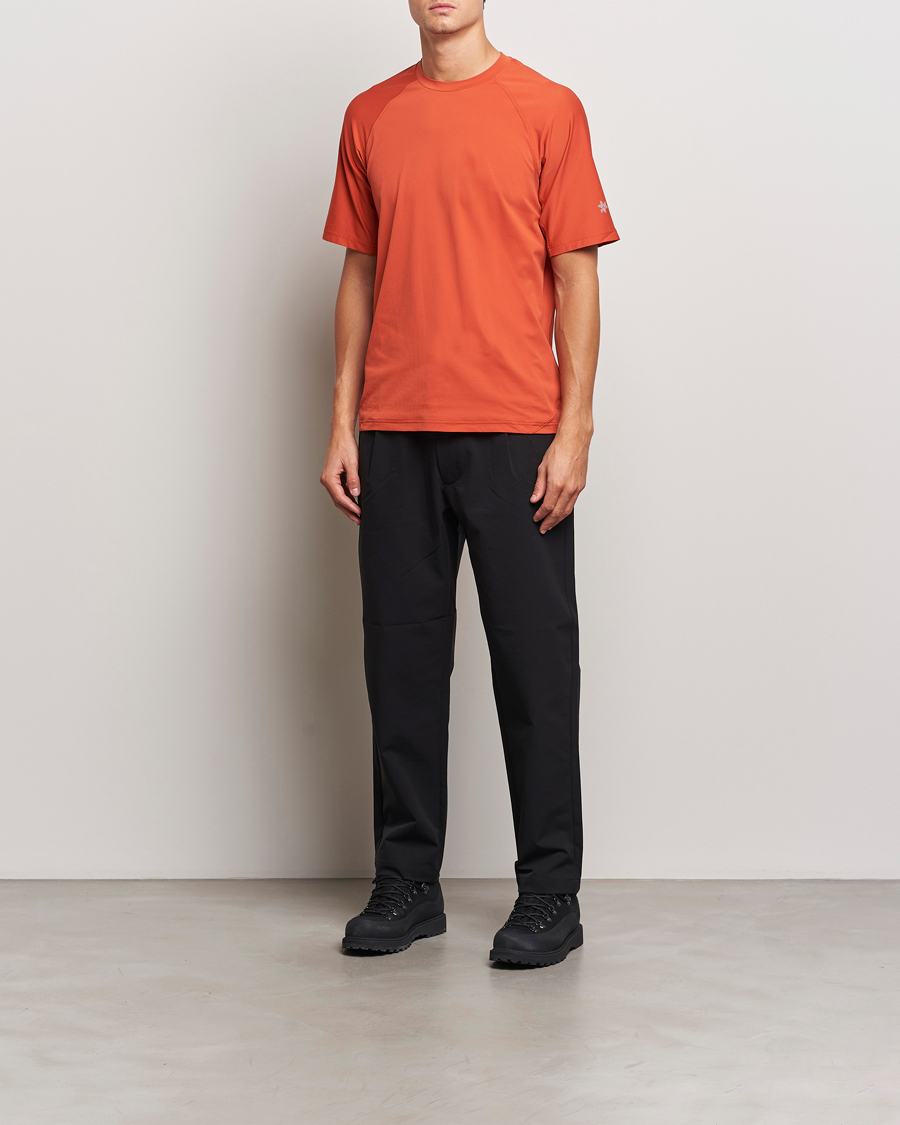 Homme | T-shirts | Goldwin | WF Dry T-Shirt Horizon Red