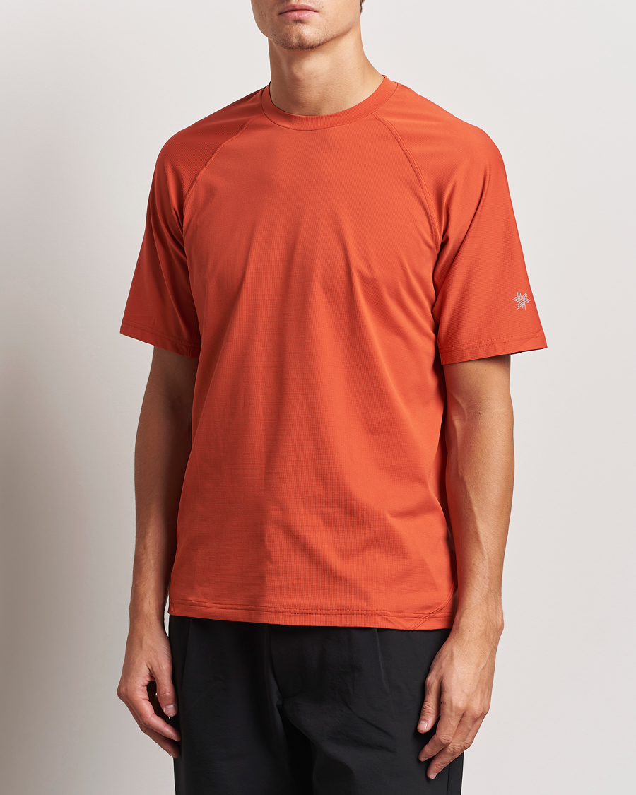 Homme | T-shirts | Goldwin | WF Dry T-Shirt Horizon Red