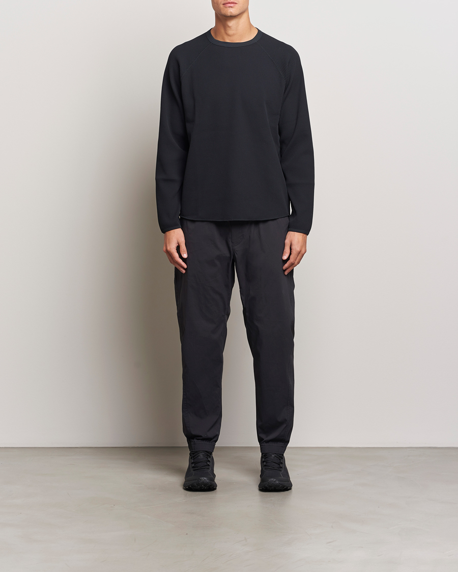 Homme | T-shirts | Goldwin | WF Light Long Sleeve T-Shirt Black