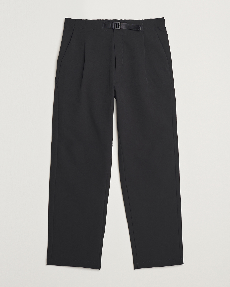Homme | Pantalons | Goldwin | One Tuck Tapered Stretch Pants Black