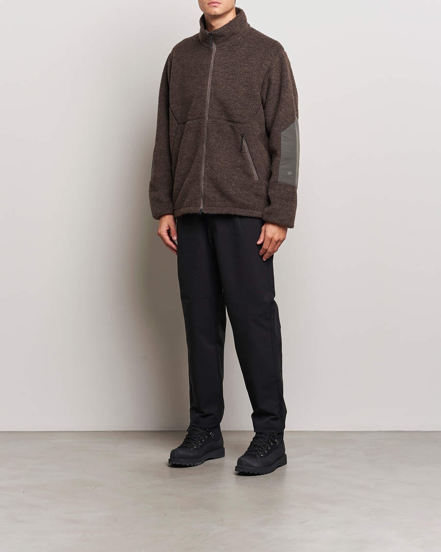 Homme | Pantalons | Goldwin | One Tuck Tapered Stretch Pants Black