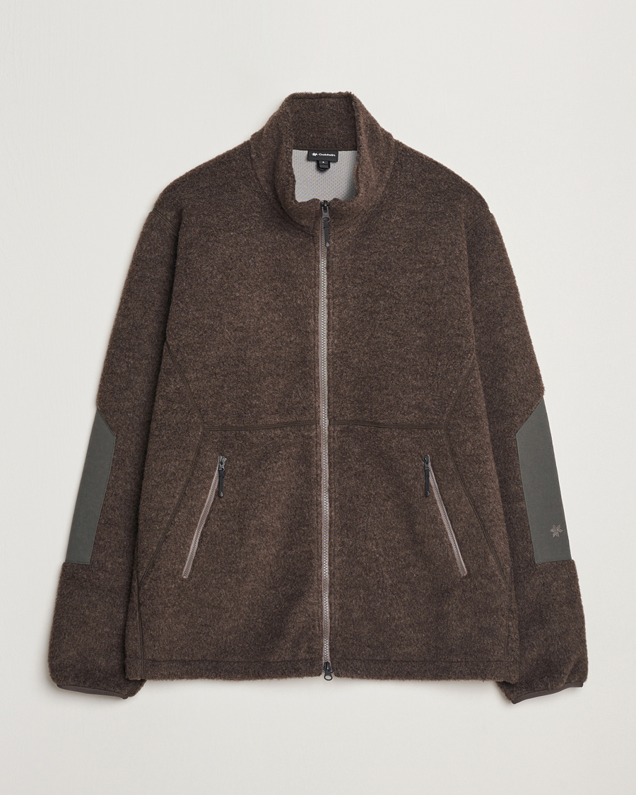 Goldwin Wool Boa Fleece Jacket Brown - Acheter Goldwin CareOfCarl.fr.